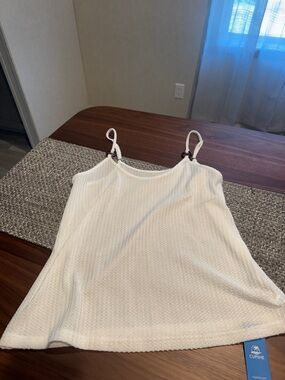 Cupshe waffle tank top NWT
